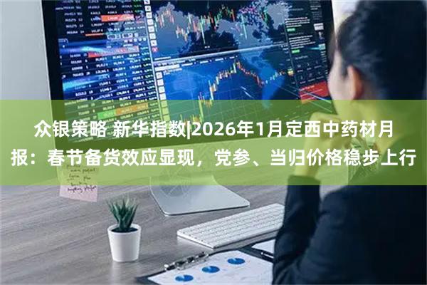 众银策略 新华指数|2026年1月定西中药材月报：春节备货效应显现，党参、当归价格稳步上行