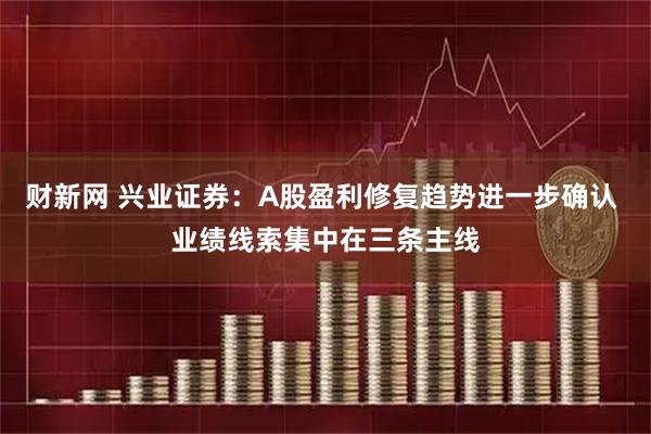 财新网 兴业证券：A股盈利修复趋势进一步确认 业绩线索集中在三条主线
